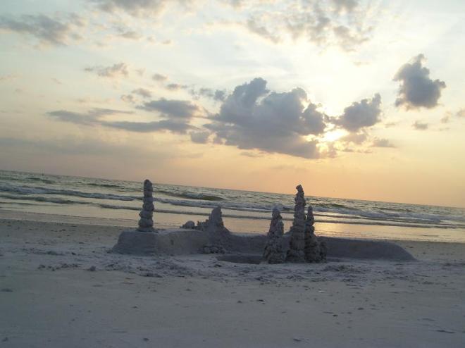 I am writing tonight from  the beautiful Tampa Bay area.