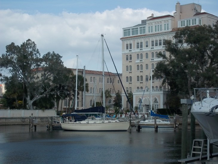 I am writing tonight from the beautiful Tampa Bay area.