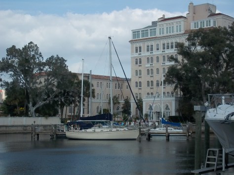 I am writing tonight from the beautiful Tampa Bay area.