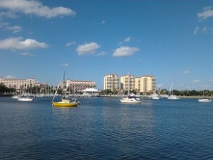 I am writing today from the beautiful Tampa Bay area.