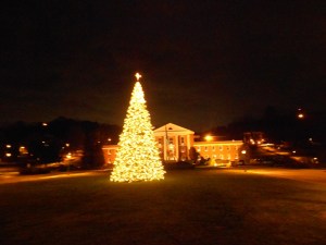 I am writing tonight near the beautiful campus of Southern Adventist University