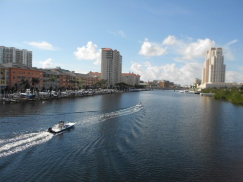I am writing today from the beautiful Tampa Bay area. 