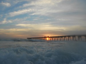 I am writing tonight from beautiful Panama City Beach, Florida.