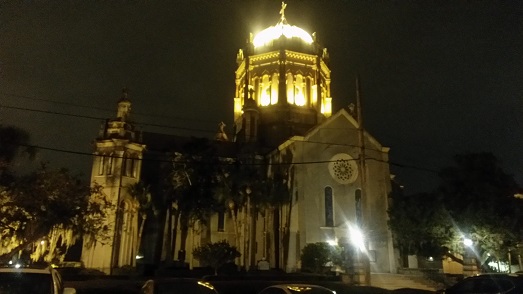 I am writing tonight from beautiful and historic St. Augustine Florida.